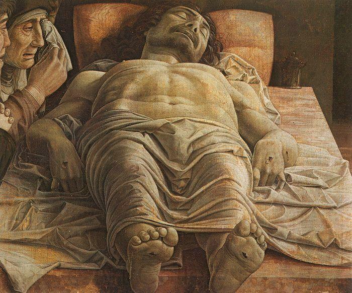 Andrea Mantegna The Dead Christ Norge oil painting art